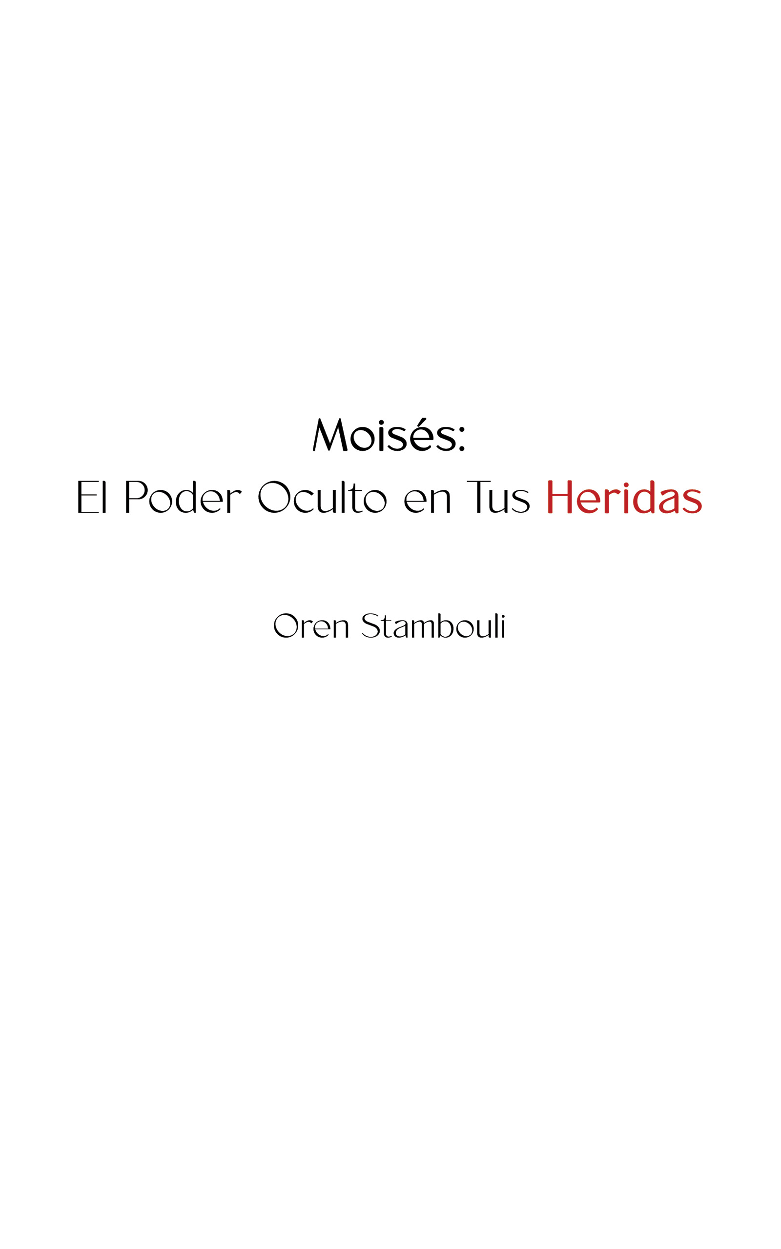 Moisés — Edición en Español